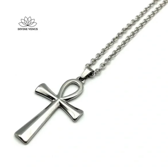 Ankh Necklace | Stainless Steel | Unisex - Picture 2 of 7